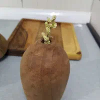 جاشمعی ،جا عودی و یک گلدان کوچک چوبی|صنایع دستی و سایر لوازم تزئینی|اصفهان, سرچشمه|دیوار