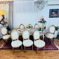 مبل و‌ نهارخوری سلطنتی مناسب جهیزیه و بوفه|مبلمان خانگی و میز عسلی|تهران, زعفرانیه|دیوار