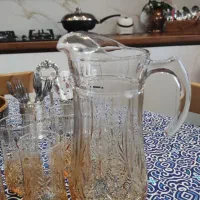 پارچ و لیوان آرکروک اصل فرانسه