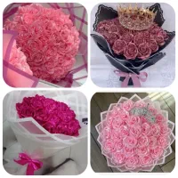 پذیرفتن انواع گل های روبانی|صنایع دستی و سایر لوازم تزئینی|سهند, |دیوار