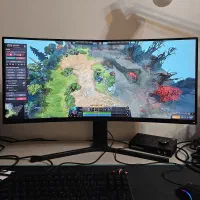 مانیتور خمیده gaming شیائومی xiaomi mi34 ultrawide|قطعات و لوازم جانبی رایانه|تهران, زرگنده|دیوار