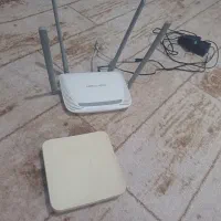 وای فای وایرلس دوعدد 4انتیه و 3انتینه