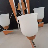 لوستر ۳شاخه|لوستر و چراغ آویز|کرمان, |دیوار