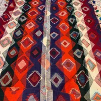 جاجیم دستبافت قشقایی|گلیم، جاجیم، گبه|شیراز, جوادیه|دیوار