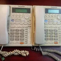 دو دستگاه تلفن Panasonic مدل 3282(رئیس ومنشی)