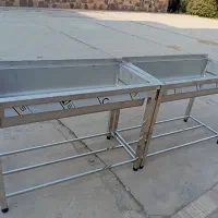 دو عدد وان تمام استیل یک متری (سینک تک لگنه صنعتی)