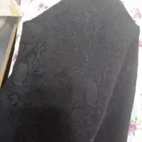 چادر مشکی طرح برجسته پفکی دوخته شده اماده