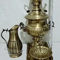 سماور برنجی وبرنزی|سماور، چای‌ساز، قهوه‌ساز|کرمانشاه, |دیوار