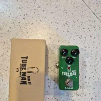 افکت nux overdrive tubeman به همراه آداپتور nux|گیتار، بیس، امپلیفایر|تهران, حسین‌آباد|دیوار