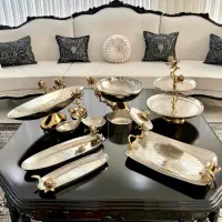 ظروف پذیرایی سرویس سوفله خوری دکوریجات پارمیس ظروف