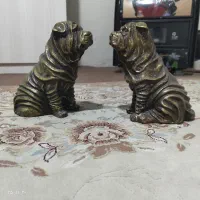 جفت مجسمه برنزی خارجی|مجسمه، تندیس، ماکت|تهران, تهرانسر شرقی|دیوار