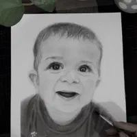 طراحی سیاه قلم|تابلو، نقاشی، عکس|اهواز, حصیرآباد|دیوار