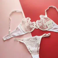 ست لباس زیر دانتل برند ژینا