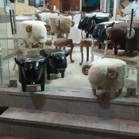پاف مبل کادویی دکوری نیمکت چرم،آتلیه،لوستر،مبلمان|صندلی و نیمکت|مشهد, سناباد|دیوار