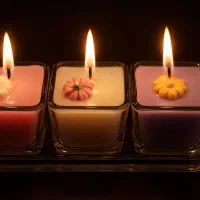 فروش با کمترین قیمت (شمع فانتزی معطر و سبد)|صنایع دستی و سایر لوازم تزئینی|تهران, سازمان آب|دیوار