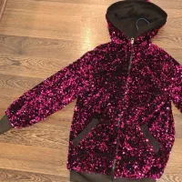 سویشرت شلوار و مانتو پشمی دخترانه