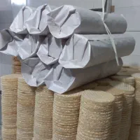 تولید نان بستنی حصیری و قیف