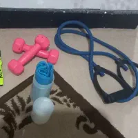 دمبل کش پیلاتس دستکش بدنسازی
