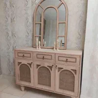 آینه کنسول مدرن|بوفه، ویترین، کنسول|قزوین, |دیوار