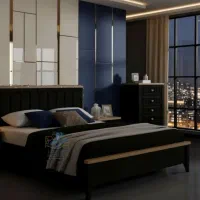 سرویس خواب مدل الیزابت(مبلمان و قصر جهیزیه الماس)|تخت و سرویس خواب|بیرجند, |دیوار