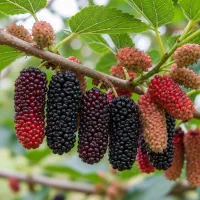 نهال توت هرات اصل افغانستان، میوه درشت و طعم عالی