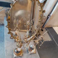 اینه وشمعدان|آینه|اصفهان, نقش جهان|دیوار