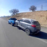 امدادآزادراه شیراز واصفهان یدک کش اتوبان شاهچراغ