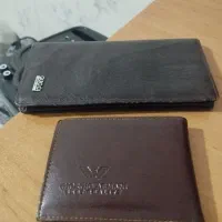 ۲ عدد کیف پول چرم مردانه معاوضه با اکانت کلش و فلش