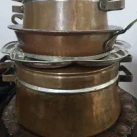 سفیدگریی ظروف مس بابیش از چهل سال تجربه