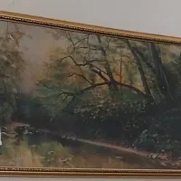 تابلو منظره پاییز سالم