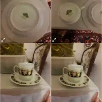 پدال چرخ خیاطی وفنجان نلبکی عتیقه|چرخ خیاطی و ریسندگی|سهند, |دیوار