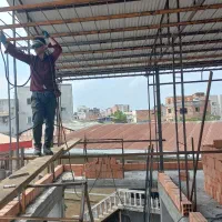 جوشکاری سربندی نما ساختمان سقف کاذب حلب کوبی پ و