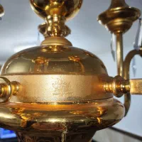 لوستر سقفی آب طلا دار|لوستر و چراغ آویز|مشگین شهر, |دیوار