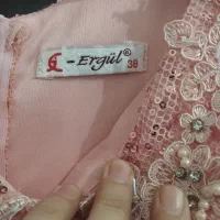 لباس مجلسی دخترانه وروسری حریر|لباس|اشتهارد, |دیوار