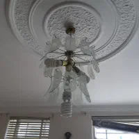 لوستر|لوستر و چراغ آویز|شیراز, رازی|دیوار