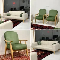 مبل ۸ نفره تختخواب شو فقط ۲۷ ت . میز غذاخوری . تخت