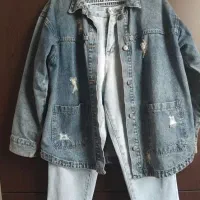 پاییزوپوشیدن کت لی به‌راه ۲مدل شلوارلی زیبا