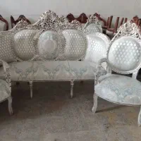 مبل کلاسیک به دلیل تغییر شغل نصف قیمت|مبلمان خانگی و میز عسلی|نوشهر, |دیوار