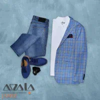 فروشنده خانم برای پوشاک مردانه