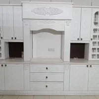 کابینت آماده ی دکور نمایشگاه