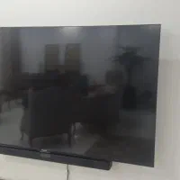 تلویزیون ۶۵ اینچ  LED پاناسونیک پنل شکسته