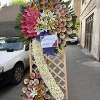 فروش و ارسال تاج دسته گل گلسرای دلارز بازار اصلی|گل و گیاه طبیعی|ری, بازار گل خاوران|دیوار