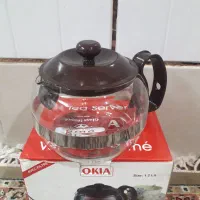 قوری پیرکس کتری استیل و ابکش نو