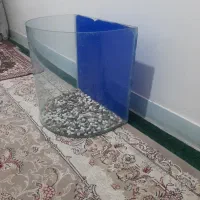 آکواریوم خم نیم دایره نیم گرد همراه پمپ هوا|ماهی|گلستان (تهران), |دیوار