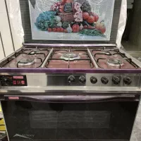 گاز فر دار لعابی زرشکی