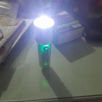 چراغ قوه‌ پلیسی دارای ۸ نوع چراغ  مختلف شارژی|کوهنوردی و کمپینگ|گرگان, |دیوار