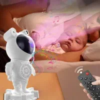 چراغ خواب کهکشانی مدل فضانورد اسپیکر دار /تک وعمده|چراغ خواب و آباژور|تهران, افسریه جنوبی|دیوار