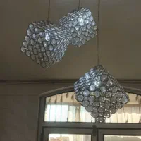 لوستر آویز سه شعله