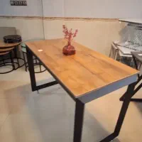 میز تحریر میز کافه(مدل پایه هرمی)