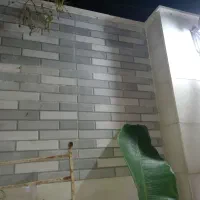 ۱۷ متر کاشی آجری درجه یک سفید و خاکستری ۳۰ در ۹۰|مصالح و تجهیزات ساختمان|لشت نشا, |دیوار